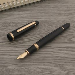 Brand de stylos Jinhao x850 Fountain Pen Calligraphy Pen Black Golden Nib Business Office School fournit des stylos écrits