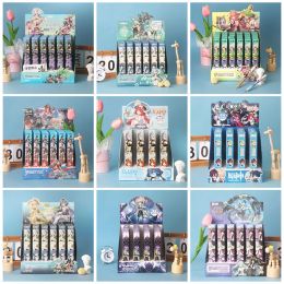 Pens Education Office fournit des caricatures mignonnes Gel stylo 0,5 mm à encre Pen Doy School Award Student Random 22pcs anime genshin stylo