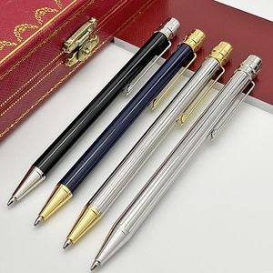 Stylos à bille à poteau fin à stylo classique de luxe de luxe Metal Resin Business Office écrivant la papeterie Top cadeau