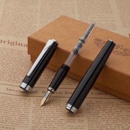 Pennen Hero Fine Nib Fountain Pen 0,5 mm inktpennen met originele verpakkingsdoos geschenkstationerij voor Student Business School Office -benodigdheden