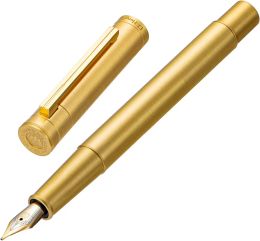 Pens Hongdian 1861 Brass Fountain Pen EF / F / M / Bent Nib, stylo classique en douceur Smooth Writing for Office Business School