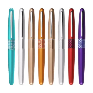 Pens Japan Pilot 88g Fountain Pen Metal Pen FPMR2 Pratique d'écriture avec Nib F / M avec papillon de la papeterie d'école d'absorbeur à l'encre CON40 Gift