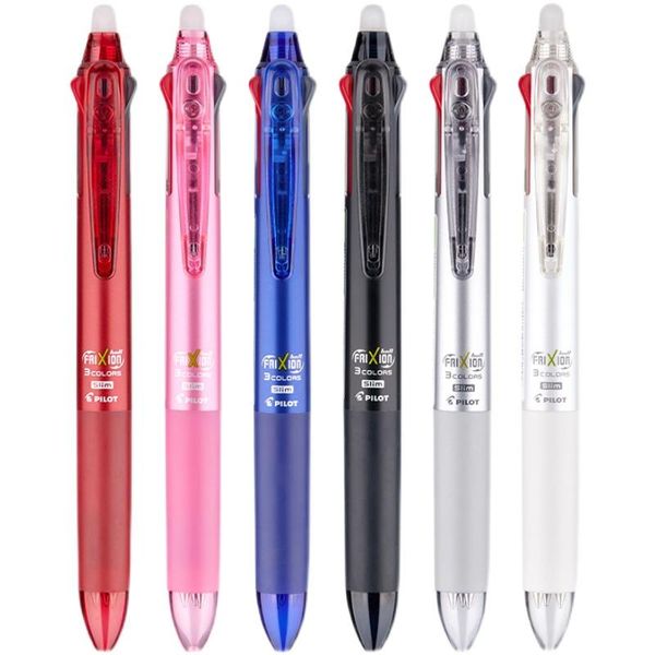 Penns Japan Pilot Frixion Pen 3 en 1 Gel Effrayable Gel Multi Colors 0,5 mm LKFB60EF 0,38 mm LKFB60UF REMPLACEMENTS DE REMPLACEMENT