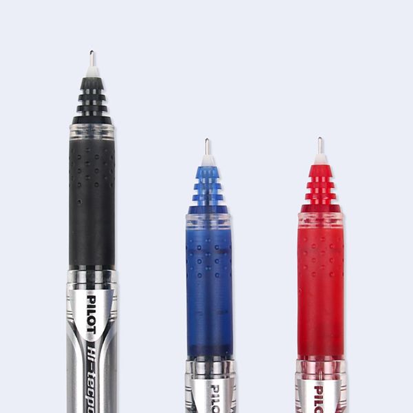 Pens Japan Pilot Gel stylènes BXGPNV5 Amélioration de l'aiguille à aiguille liquide droite 0,5 mm HITECPOINT V5 GRIP BUSINESS Signature Pensionnaire