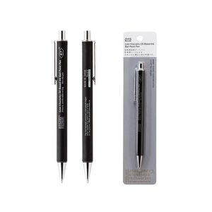 Stylos à bille stalogé sur stylo stylo poignée anti-aslip 0,7 bille de bille à vise à faible viscosité 1 pcs