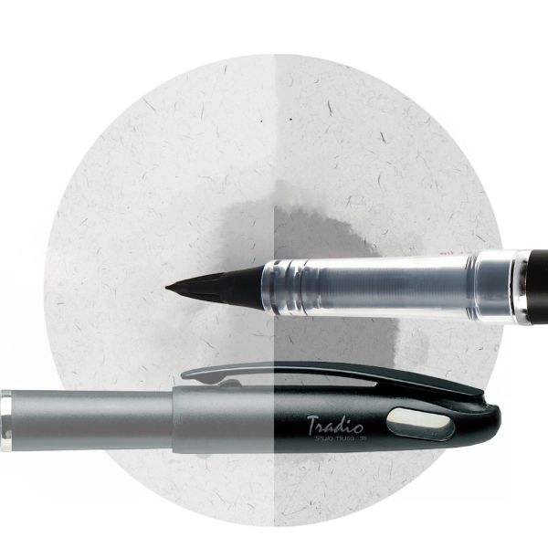Pens Japan Stationery Pentel Tradio Stylo Duckbill Fountain Pen Felt Astuce 1.0mm2.0 mm Sign PEN GRAPHICS DESCOR