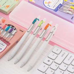 Bolígrafos japón uni frutas té color limitado gel pluma uniball one umns38 gel ben school escritura creativa papelería 0.38 mm