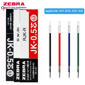 Pens Japan Zebra Gel Pen REFILLS JK0.5 pour les remplaçants multicolores de stylos multifonctionnels pour la papeterie de bureau J3J2 / J4J1 / SJ3Z
