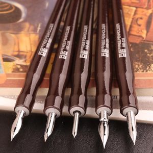 Pennen japen great master dip pen fountain pen professional strip tools strips dip pen 5 schacht 5 penib set