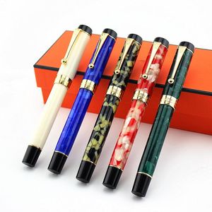 Stylos Jinhao 100 Centennial Resin Fountain Pen EF / F 18KGP M / Bent Pince