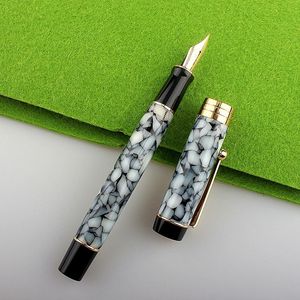 Pens Jinhao 100 Centennial Resin Fountain Pen met Jinhao F/M/Bent Nib Converter Writing Business Office Gift Ink Pen