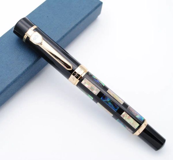 Stylos Jinhao 650 plume de haute qualité stylo de luxe stylo à encre m nib stylo à enca