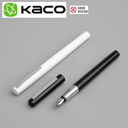 Stylo plume Kaco Brio Fountain 0,3 mm EF Nib Encrement du métal en acier inoxydable pour Xiaomi Écriture de signature stylo