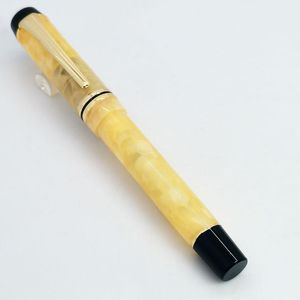 Stylos Kaigelu 316 Fountain Pen f Nib Beautiful Marble Amber Pattern Ink Pen Writing Gift for Office Business