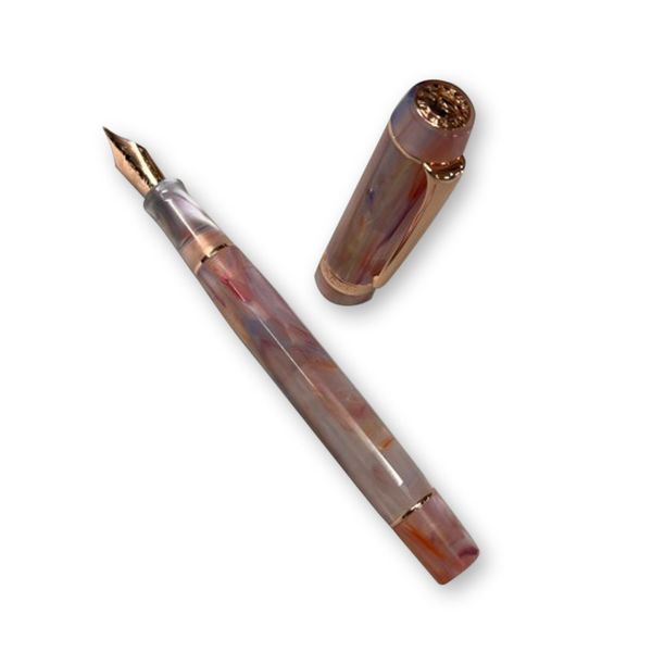 Stylos kaigelu 316a plume stylo safran acrylique celluloïd iridium ef f m nib stylo classique beaux motifs de marbre.