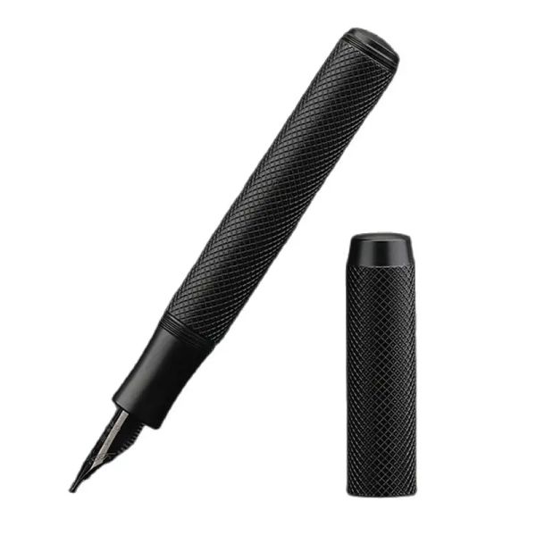 Bolígrafos Fuente de metal de lujo bolsillo de bolsillo de bolsillo de bolsillo EF/f Nib Oficina de negocios Suministros Kawaii bolígrafos