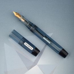Pens Majohn C3 Fountaine de résine compte-gouttes transparent stylo 0,38 mm / 0,5 mm Smooth Iridium Converter