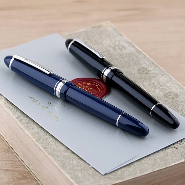 Bolígrafos Majohn P136 Fuente Pen Metal Metal Cobre Consejo Dameto Demoliente Pen a la oficina de la oficina para adultos para alumnos masculinos y femeninos