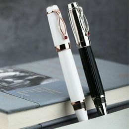 Stylos Majohn x1 Fountain rétractable Pen Iridium EF F Nib Blanc Black Pocketsize Writing Office Business School Resin Ink Gift Strates