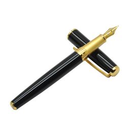 Bolígrafos mms kaigelu 357 Serie hengrui clásica fuente iridium Pen clip dorado extra fino red escritura de moda regal de negocios de moda