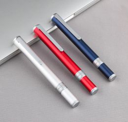 Bolígrafos mohn n1 aleación de aluminio mini corta de fuente portátil corta pluma f/efla