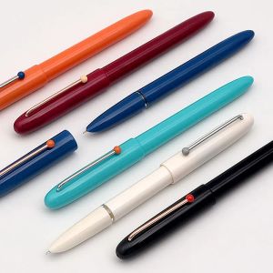 Bolígrafos Nuevo Kaco Retro Fountain Pen Highend Schmidt Converter Extra Fine Nib Nib Colorfle Ink Pen Packaging para negocios de la oficina