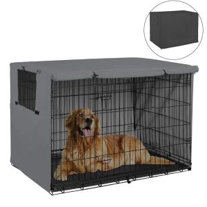 Pennen Oxford Winddichte hondenkooi, polyester, ademend, stofdicht, opvouwbaar, buiten, pet kennel accessoire, 3colors, 210D