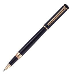 Pennen Picasso Pimio 908 Zwart en gouden clip 0,5 mm Black Ink Roller Ball Pen met originele cadeaubon balpennen gratis verzending