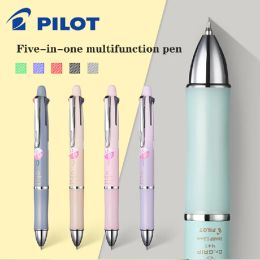 Bolígrafos piloto Dr. Grip 4+1 Pen multifuncional 0.7/0.5 mm 4 Color de bolígrafo Modular Pen 0.3/0.5 mm Supplie de papelería mecánica