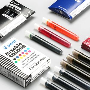 Pennen Piloot IC50/100 Fountain Pen inktzak 78G/88G Parallelle Fountain Pen Yuanqi Ink Rechte vloeistof V5/V7 Vervangbare inktzak