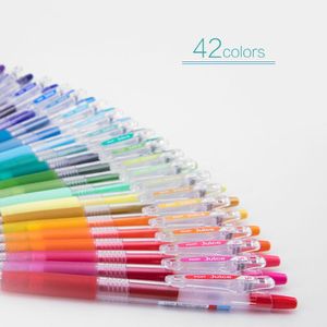 Penns Pilot Juice Color Gel Pen 6/12 Couleurs Set LJU10EF 0,5 mm Métal Couleur Presse Compte à base de stylo à base d'eau pour les étudiants