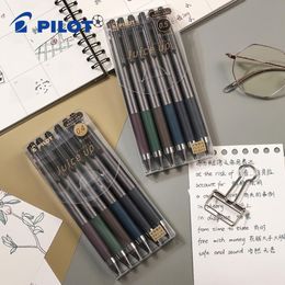 Pens Pilot Juice Up Gel Pen Set 0.4/0.5 Limited Retro Color Student Special PressType Gel Pen Stationery Leveringen Japans origineel
