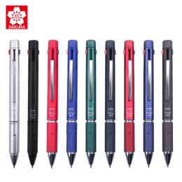 Pens Sakura GB4M1004 Multifonction Pen 0,4 mm FOURCOLOR GEL PUST PLUS 0,5 mm Crayon automatique