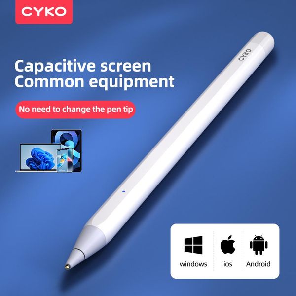 Stylet universel stylet universel pour Apple / iOS / Android / Windows System Tablet Mobile Phone Mobile Drawing Crayon pour écran tactile
