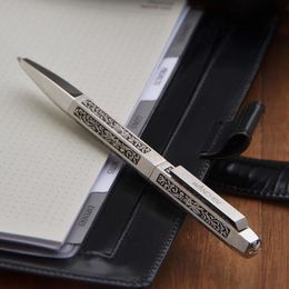 Pensos Wancher Ballpoint Pen Handcraft Hexabesco Palladium Palladium Goldfish Stationery para suministros de oficina escolar Pen para escribir 2020
