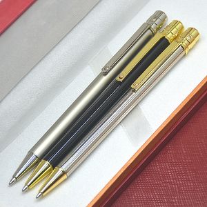 Stylos en gros en gros à 10 couleurs lisses lisses à billes de bille de haute qualité stylos à bille métal