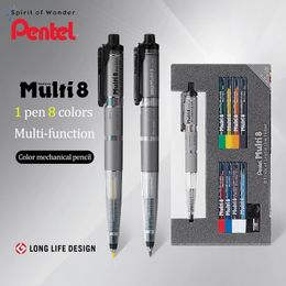 Pentel Multi8 Module Multifunctionele Pen PH802/PH803 Gekleurde Balpen Gekleurd Vulpotlood Schilderen Handtekening 240105