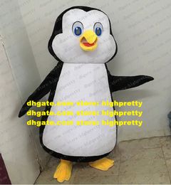 Pénuins Penguin Mascot Costume adulte dessin animé de personnage de personnage de personnage adieu Dîner communications d'entreprise ZZ9536