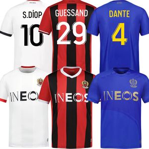 PEPE 2023 24 OGC Nice FC maillots de football DELORT MELOU GOUIRI 23 24 maison troisième OGC Nice maillots de football DOLBERG DANTE KAMARA ATAL Kluivert Stengs Maillot maillots