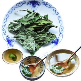 Grade de thé à la menthe poivrée Mentha Mentha Laissez des plats verts comestibles rafraîchissants