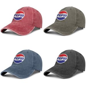 Pepsi Cola Blue And White Casquette de baseball en denim unisexe Cool Blank Team Uniquel hats220j