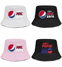 Pepsi Max Zero voor mannen en vrouwen Buckethat Custom Plain Bucket Baseballcap Diet Pepsi Max Retro Wild Cherry Logo Brand Logo Cap7463435