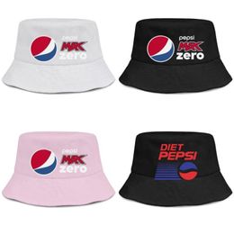 Pepsi Max Zero voor mannen en vrouwen Buckethat Custom Plain Bucket Baseballcap Diet Pepsi Max Retro Wild Cherry Logo Brand Logo Cap8916693