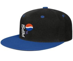 Pepsi Vertical Unisexe Flat Brim Baseball Cap de baseball Blanche de camionneur jeunesse Diet IceCold Pepsicola Vintage de Greenville Cola Logo Cry115612029