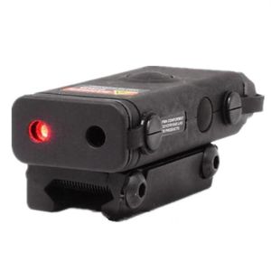 PEQ táctico ligero MiNi PROLASPEQ10 láser rojo y linterna LED para airsoft caza nailon hecho BK DE8115965254l