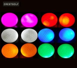 Per Pack Hiq Usga LED Golf Balls pour les balles d'entraînement de golf d'entraînement de nuit avec 6 couleurs 2135761