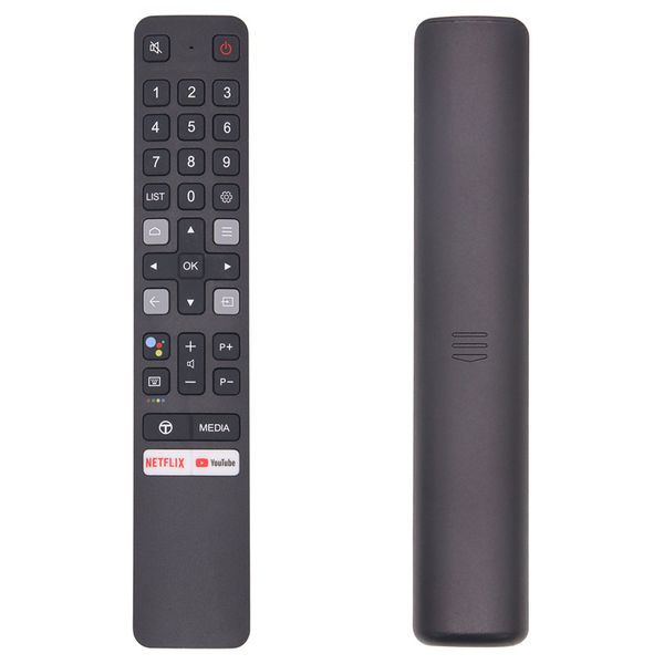 PerFascin Remplacer la télécommande vocale RC901V FMR7 adaptée pour TCL Smart TV 06-BTZNYY-IRC901V avec Netflix FPT Play Key