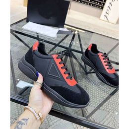 Marque parfaite Prax 01 Sneakers Chaussures Men Renylon Tissu technique Casual Walking Famous Rubber Lug Sole Sports Party Mariage Runner Sports