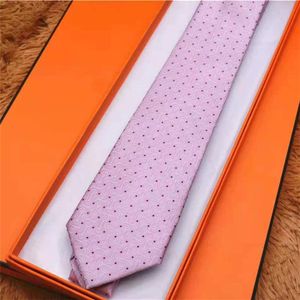 Cravate parfaite 100% pure soie | Cravate classique de styliste à rayures, marque de mariage pour hommes, cravates étroites décontractées, boîte cadeau packaging248B