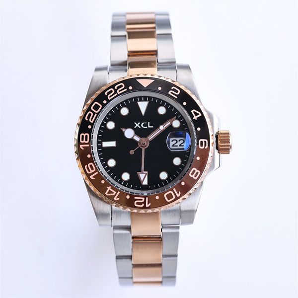 montre parfaite pour Mans Gold Orologio GMT Automatic Oyster Perpetual Datejust 41mm 40 42 Full Stainless Steel Ceramic Sapphire Waterproof Luxury Watches